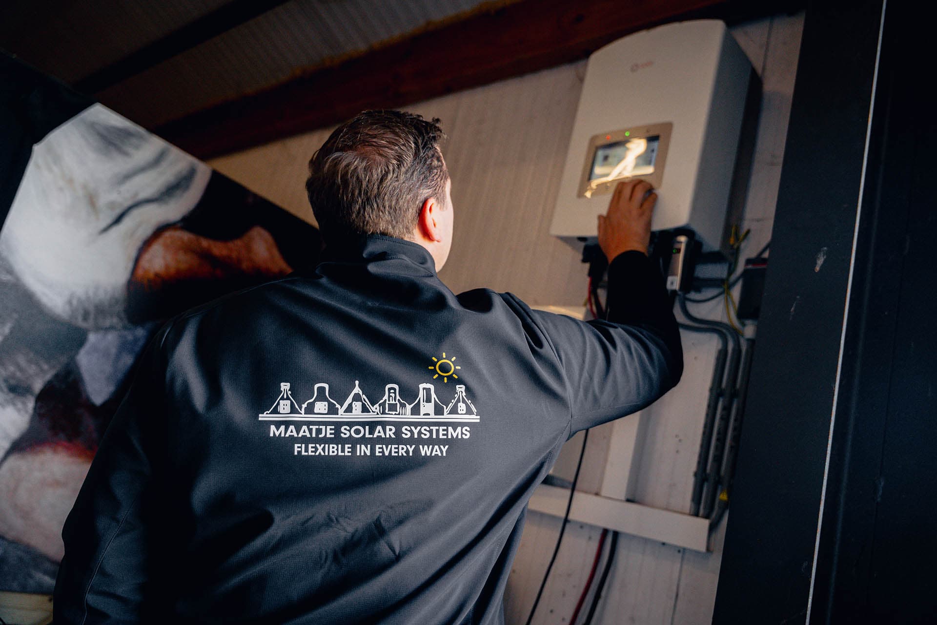Thuisbatterij installatie door Maatje Solar Systems